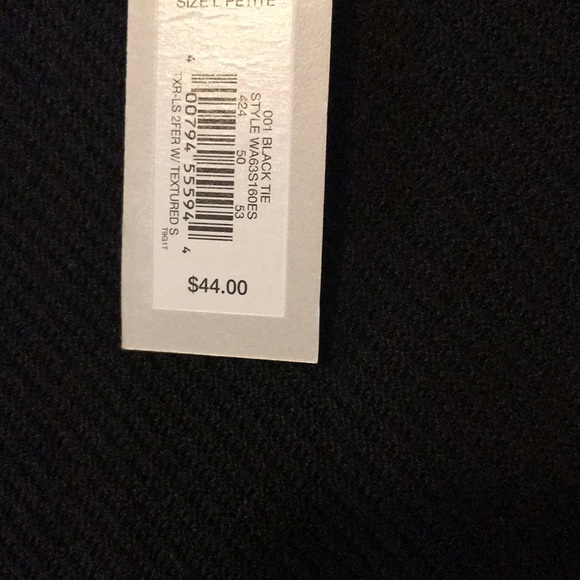 NWT APT 9 Mock bottom light sweater - Picture 6 of 6